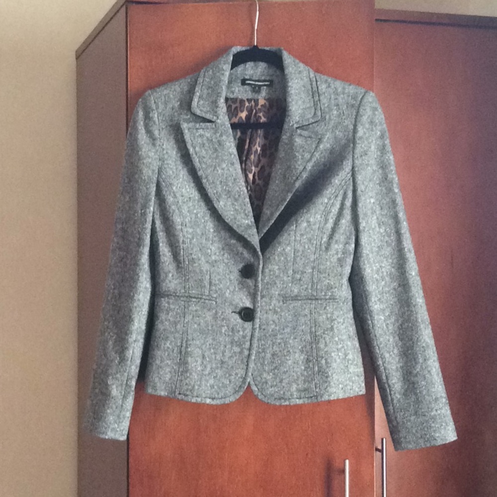 Gorgeous Blazer! Black/Grey/White Express 6
